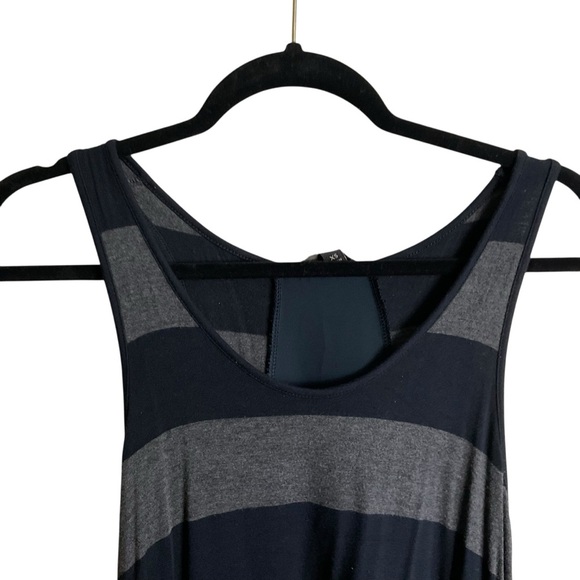 Banana Republic Black and Gray Striped Tank Top - Picture 2 of 7